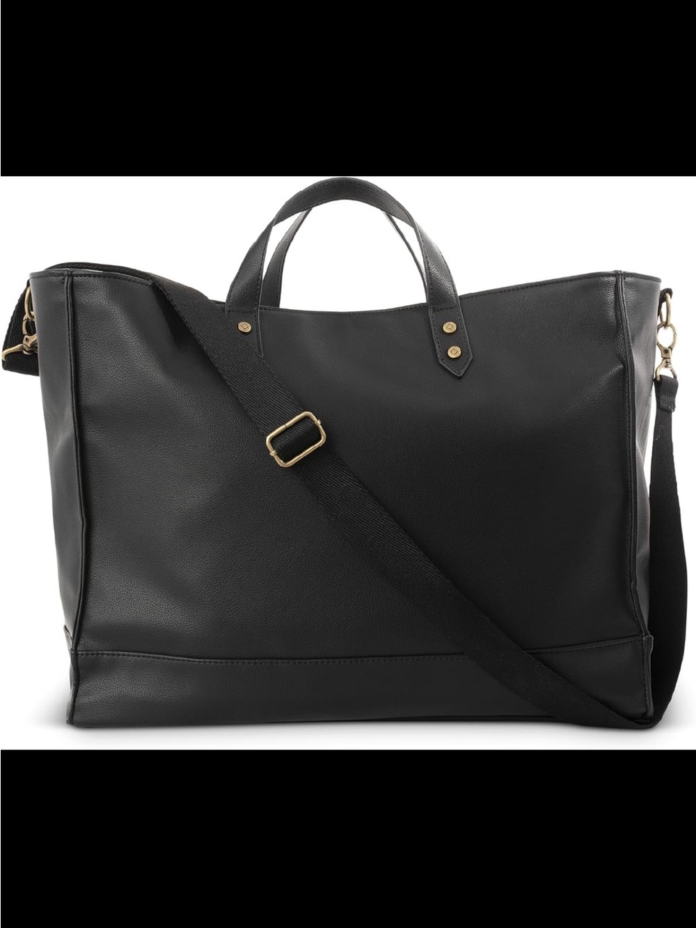 Thirty-One Vegan Leather Square Tote - Brand New